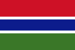 Gambia National Flag